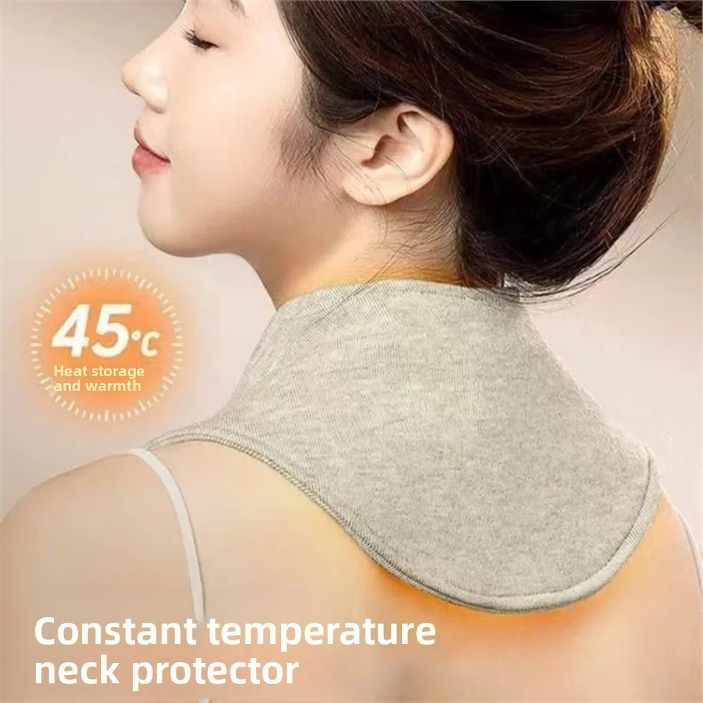 

New Warm Neck Warmer Solid Color with Pocket Neck Cover Soft Neck Protector Gift