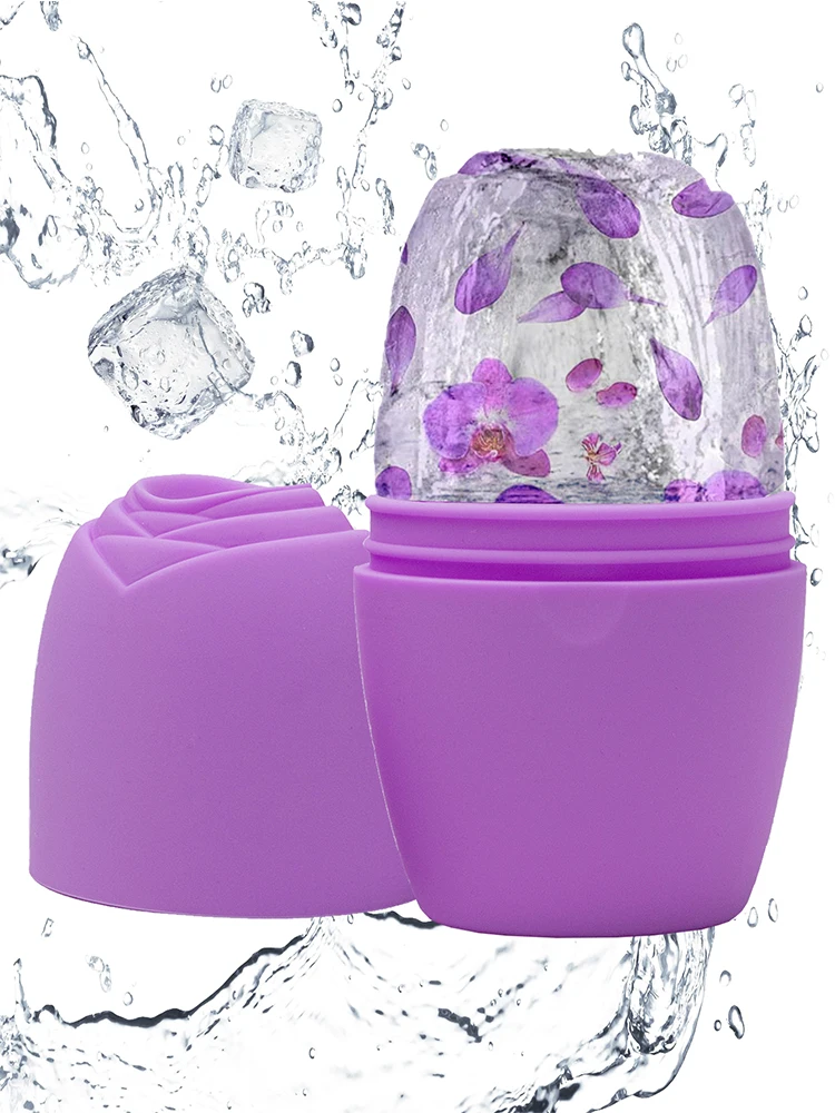 Siliconen Ijsblokjes Bakjes Schoonheid Tillen Ijsbal Gezicht Massager Contouren Oogroller Gezichtsbehandeling Verminderen Acne Huidverzorgingstool