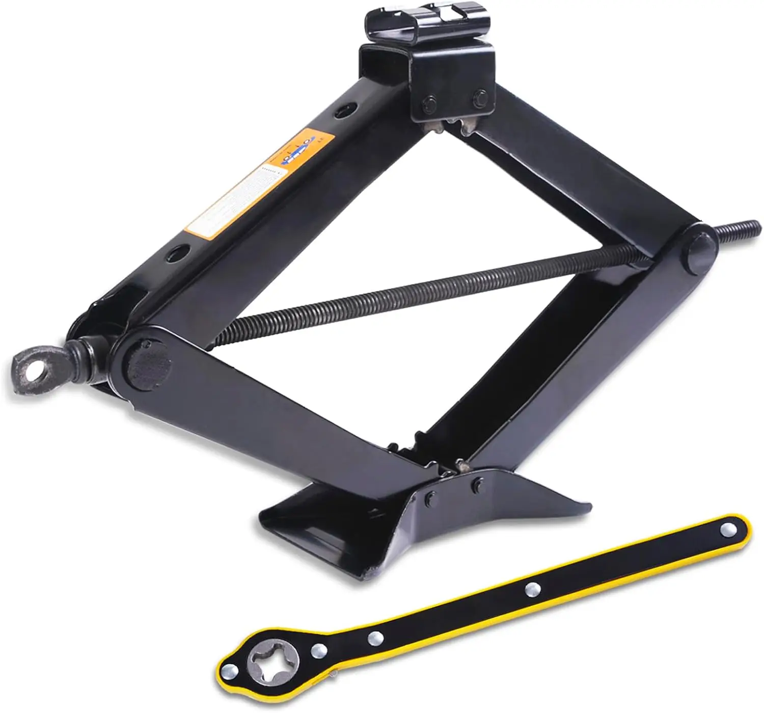 

Scissor Jack, 3 Ton Car Jack Kit with Wrench, Universal Emergency Lift for Cars, SUVs, Pickups
