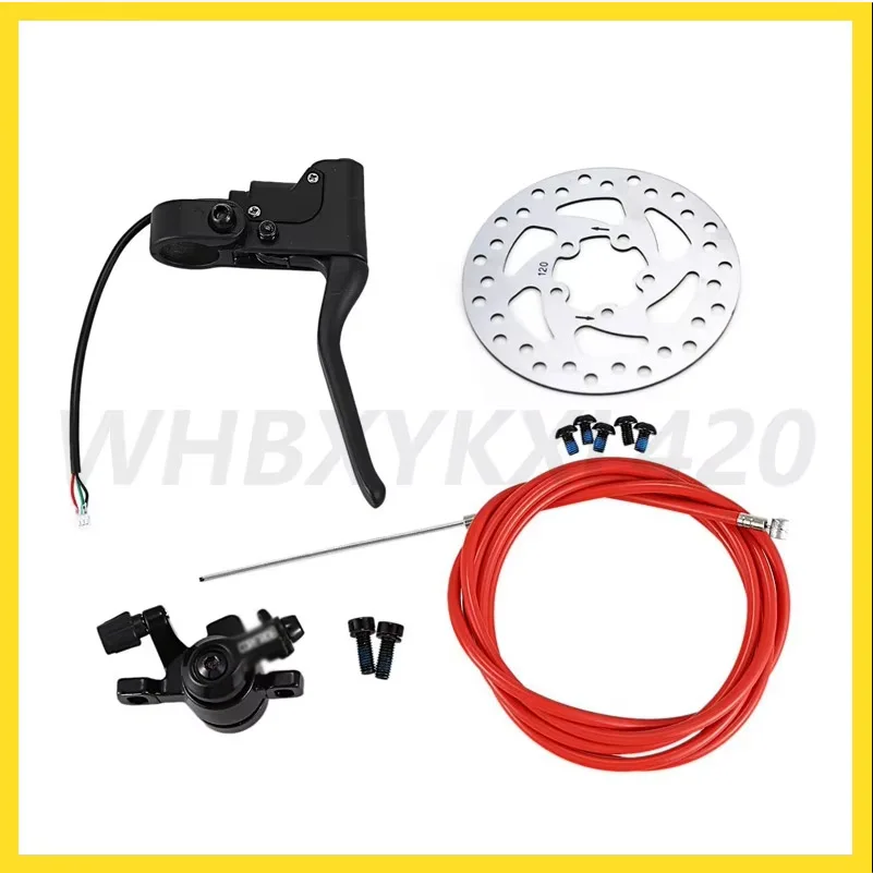 120mm Brake Lever Disk  Cable Kit Set Handle   for Xiaomi Mijia M365 PRO Electric Scooter Replacement Parts