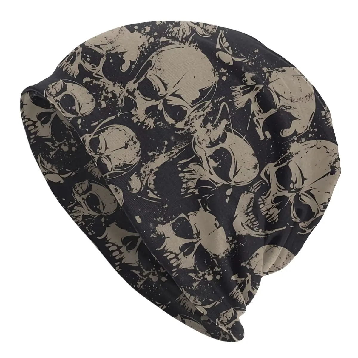 Skull Bone Skeleton Outdoor Hats Grunge Skulls Thin Hat Bonnet Special Skullies Beanies Caps Men Women\'s Earmuffs