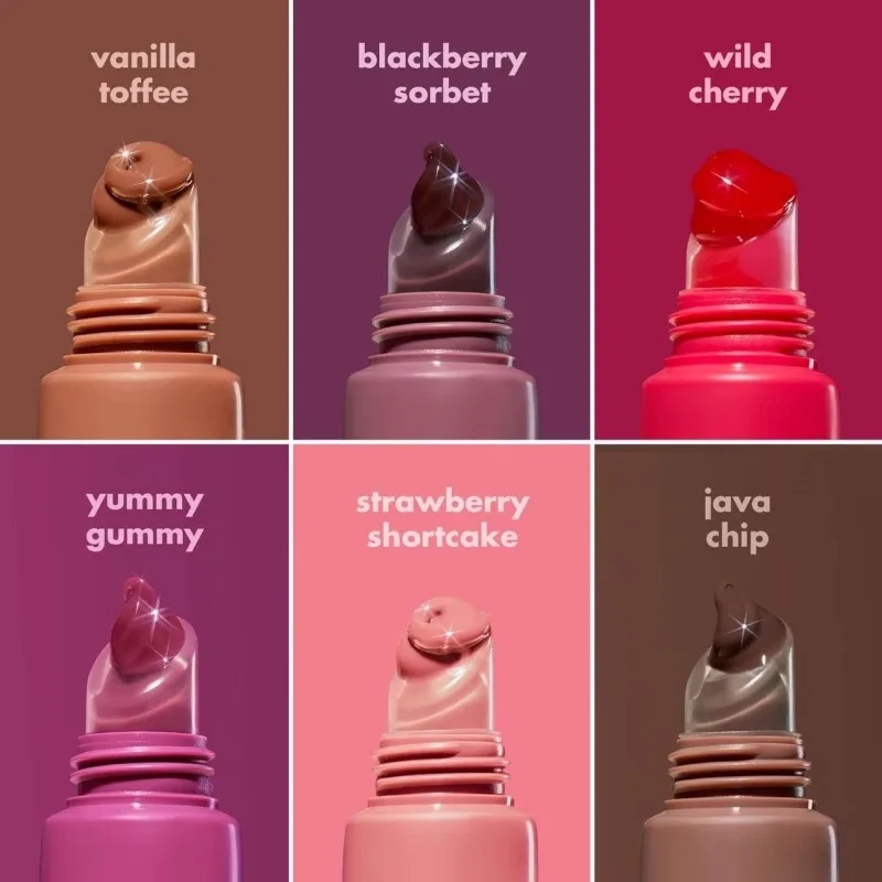 Elf Beauty Products Pre Makeup Gel Gel Feuchtigkeitsspendender 6-Farben-Lipgloss Vanilla Toffee Wild Cherry Strawbery Shortake Lippenbalsam