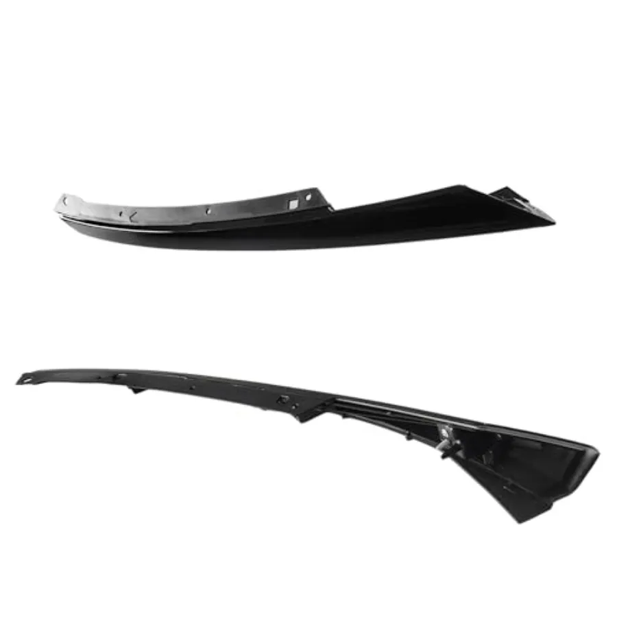 3 قطعة شبكة المصد الأمامي شواية سوداء لامعة مع زخرفة قولبة لعام 2019 و 2020 Honda Civic مظهر هوائي محسن و #6