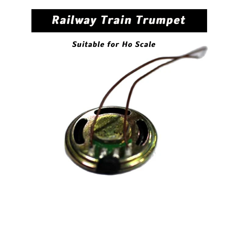 1pc HO 1:87 DIY Railway Train Trumpet Model Making Handmade Electric Train Speaker Accessories Small Horn