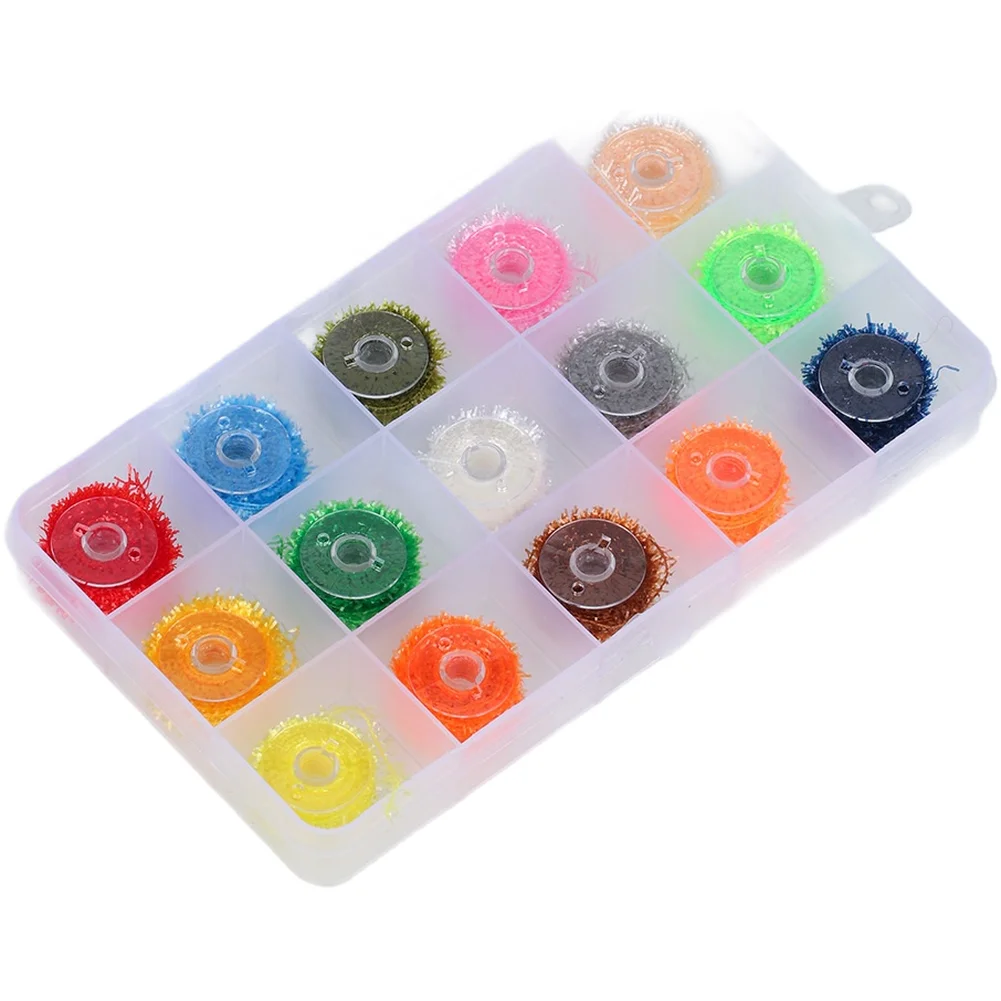 For Fly Tying Thread Set Dual Sided For Crystal Line Ready Suitable for Standardized For Fly Fishing Lure Production Cycles