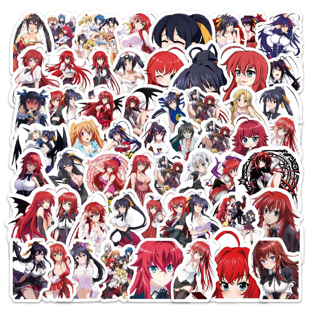 10/30/50/100PCS D×DHERO Adesivi Cartoon Campus Stile Animazione Adesivi Divertente Anime Graffiti Laptop Chitarra Auto Bici Skateboard