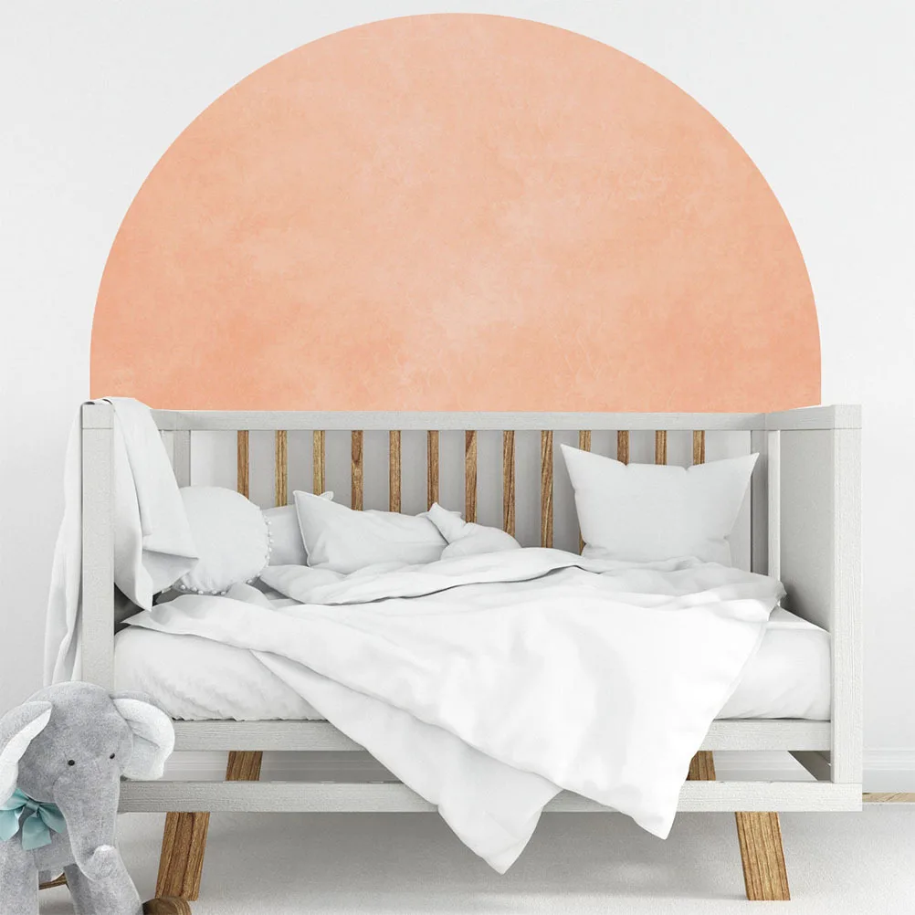 

Stylish Arch Wall Decal Modern Geometric Wallpaper Removable Wall Sticker for Windows Classroom Playroom Decorative Design