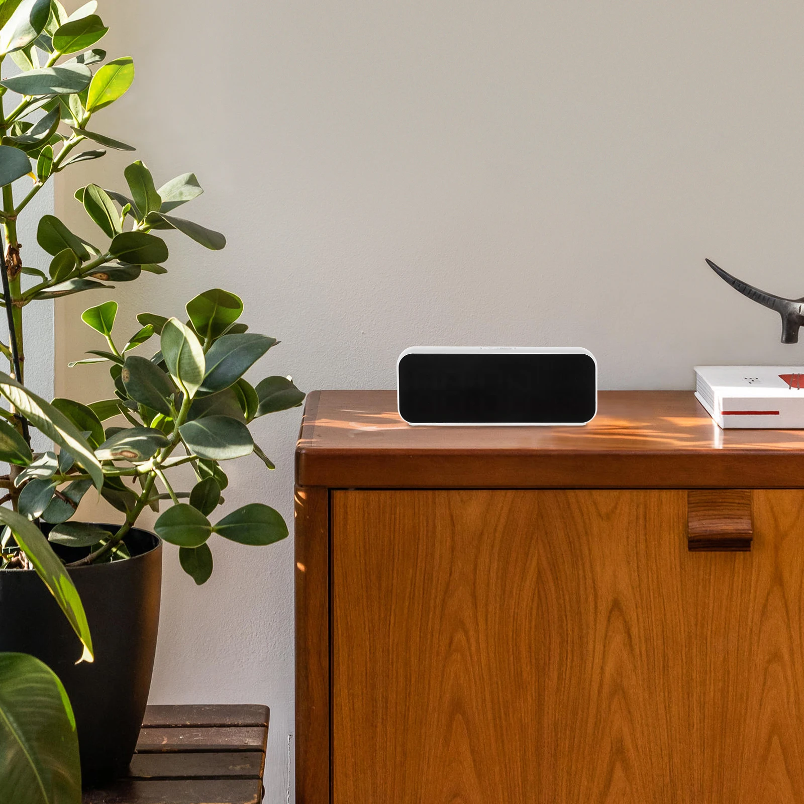 

Retro Digital Alarm Clock Dual Settings Adjustable Brightness Portable Operated Small Clock for Clocks