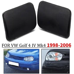Left/Right Side Front Bumper Headlight Washer Nozzle Cover Cap For VW Golf 4 IV Mk4 1997 1999 2000 - 2006 1J0955110A 1J0955109A