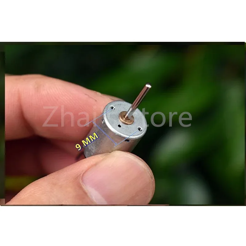 10PCS  High Quality Six Pole Rotor 1215 Micro Motor Dc6v 8500 Turns Precious Metal Brush 90 Degrees