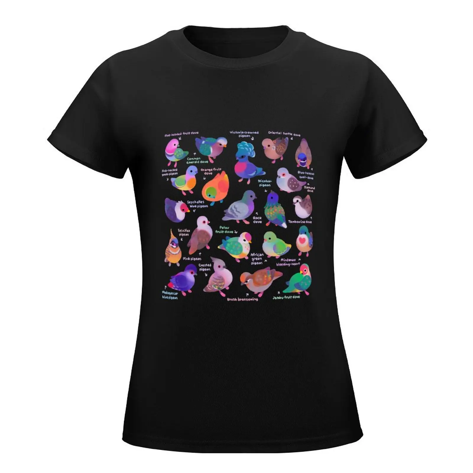 Wild pigeon -light, name T-Shirt tees female tight shirts for Women