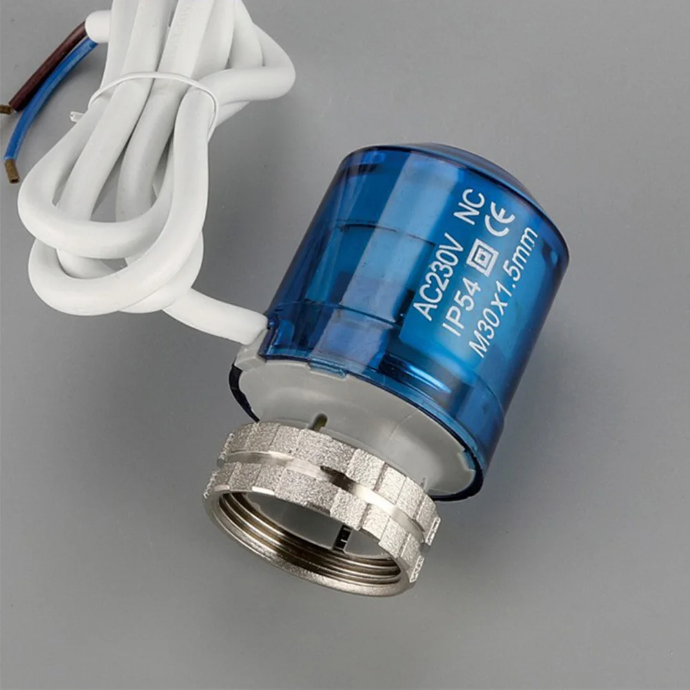 Normally Closed 230V AC 50-60Hz AC230V Actuator 110N Thrust Automatic Spring Return Easy Installation For Floor Heating