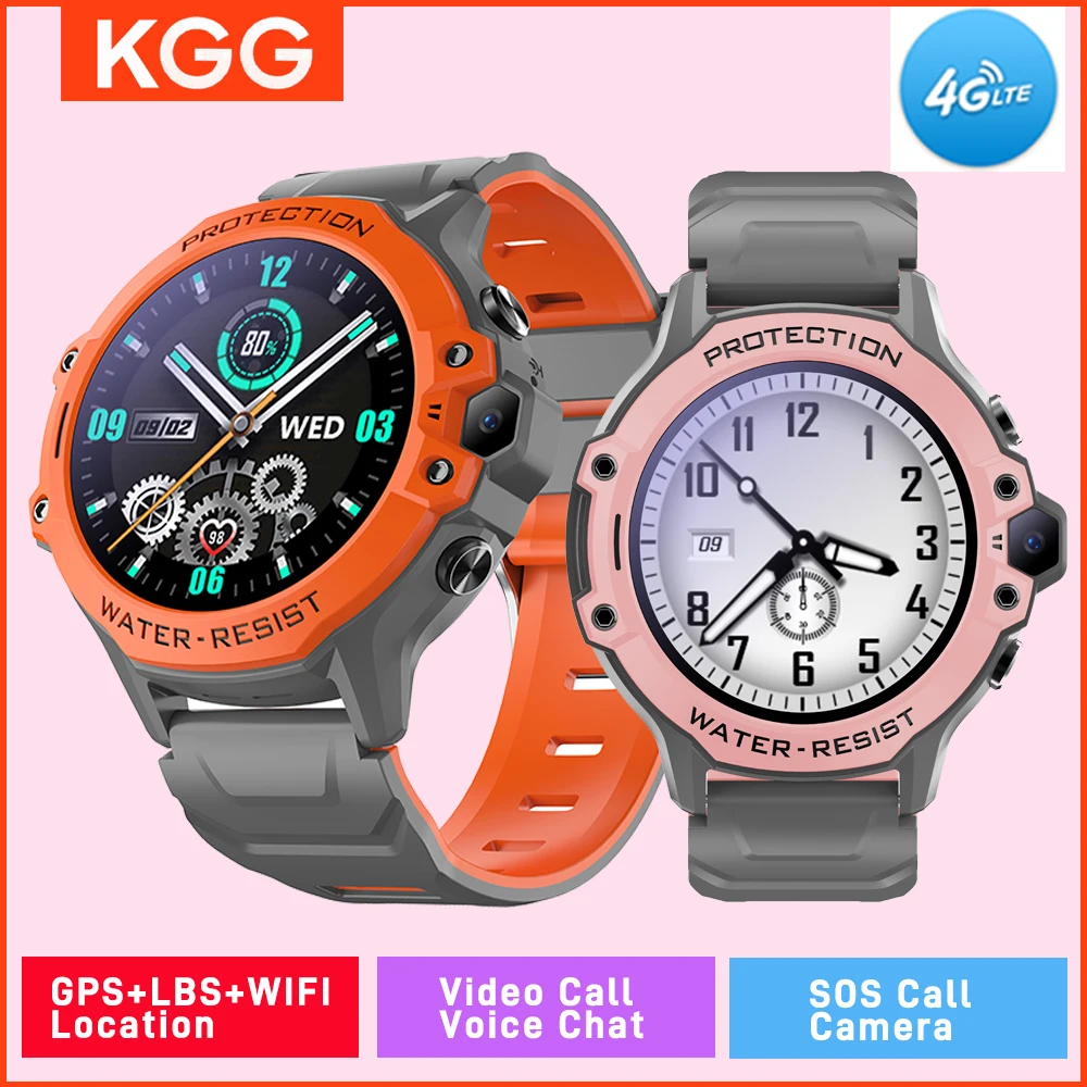 

Детские умные часы 4G, телефон 1,28 дюйма, GPS, LBS, Wi-Fi, местоположение, SOS, видеозвонок, удаленный монитор, IP67, водонепроницаемая камера, детские умные часы