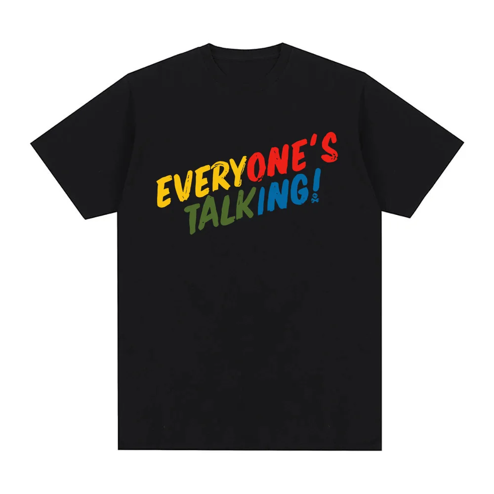 EVERYONE'S TALKING! TEE All Time Low band High Quality Same as official website Tee-shirt 100%cottonTshirt Round Neck Tees