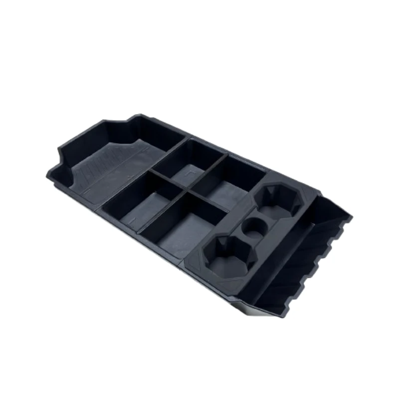 Car Front Center Control Storage Tray Box for Tesla Cybertruck Interior Accessories Auto Mouldings Decoration Trims