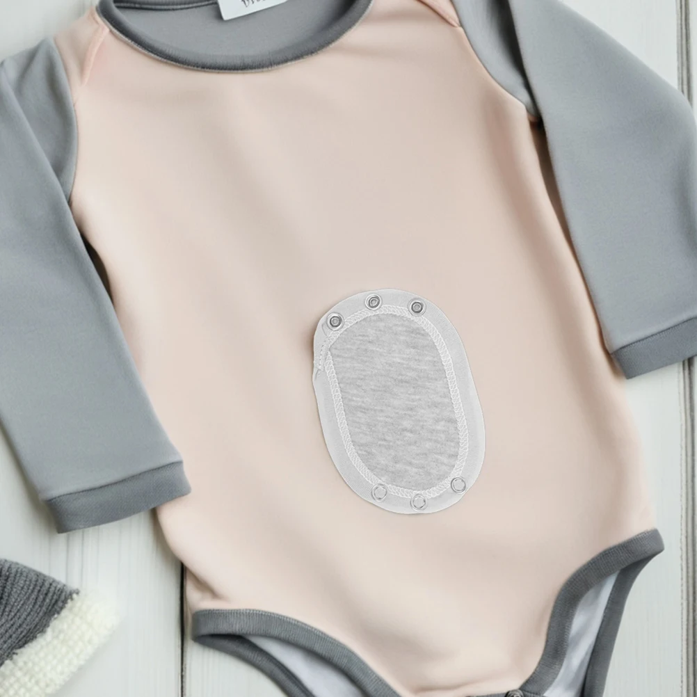 

2pcs Baby Grow Extender 100% Cotton Soft Adjustable Double Layer Warm Unisex Newborn Bodysuit Length Extender For Autumn Winter