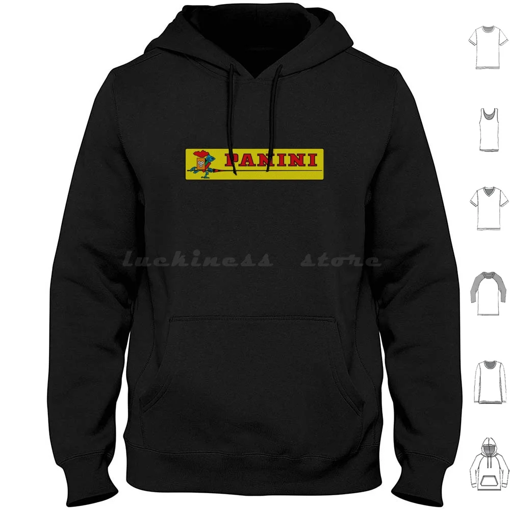 Panini Logo sweat à capuche coton manches longues Panini football à collectionner football