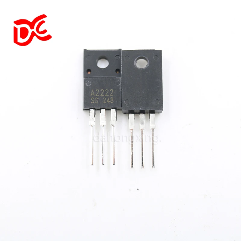 New Original 10Pairs 2SA2222 A2222 + 2SC6144 C6144 TO-220F Transistor Electronic Components Great Quality