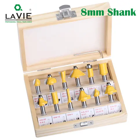 Router Bit Set 12pcs lavie