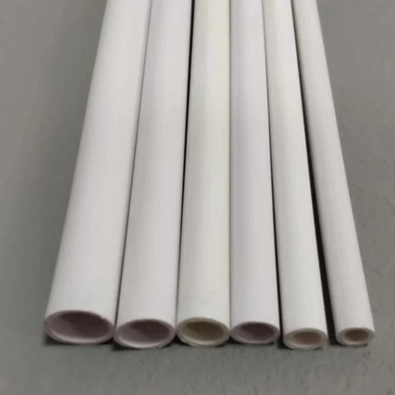 2Pcs Length 500mm White PVC Plastic Tube OD 6~20mm Thin Hard Pipe Small Water Pipe