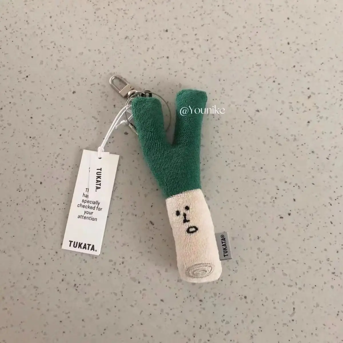 

Homemade Korean Ins Niche Handmade Farm Series Fat Shallot Keychain Decorative Plush Pendant