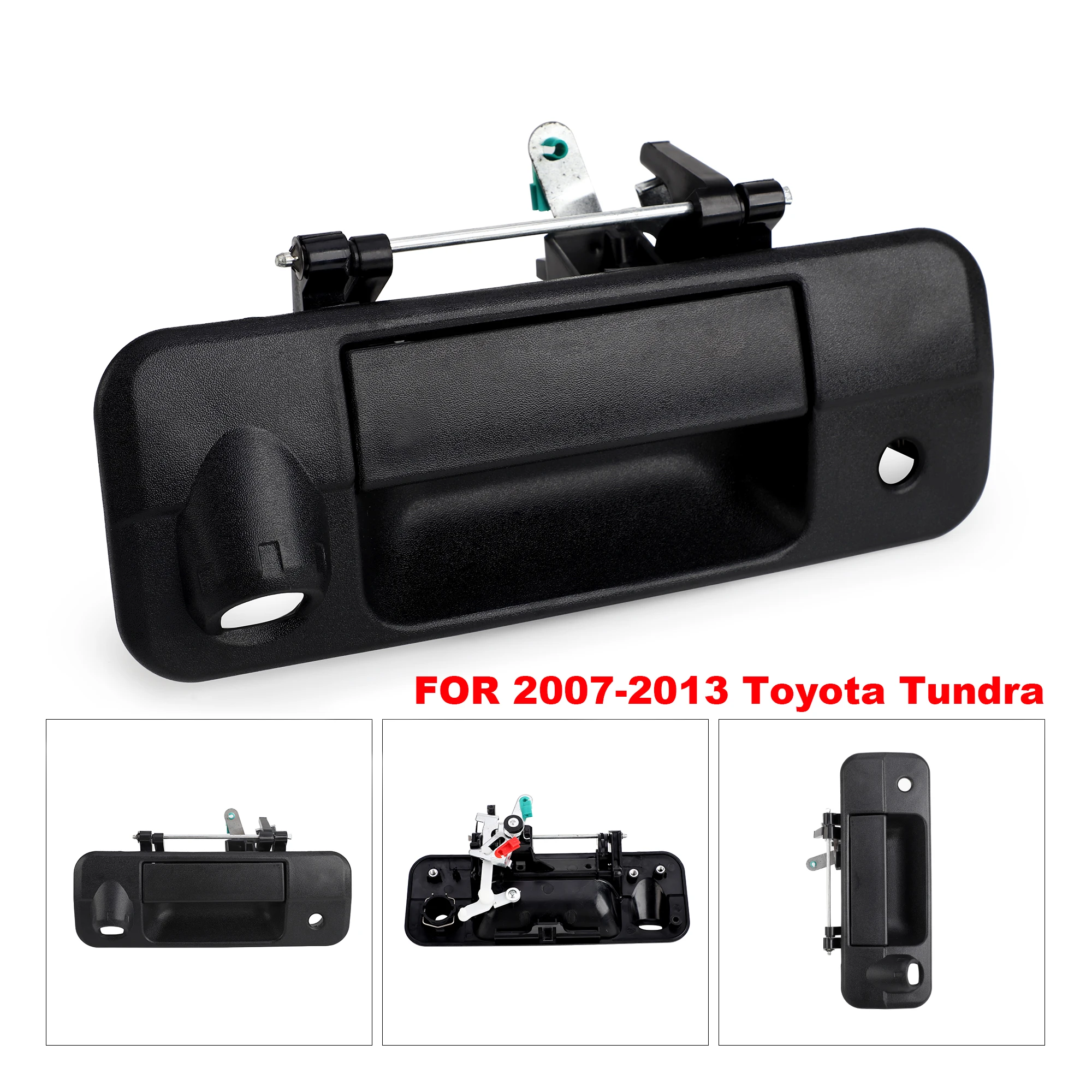 for Toyota Tundra 2007-2013 GW-QMBS04 690900C051 OE 69090-0C051 Tailgate Handle with Rear Camera Hole 81214 Suitable