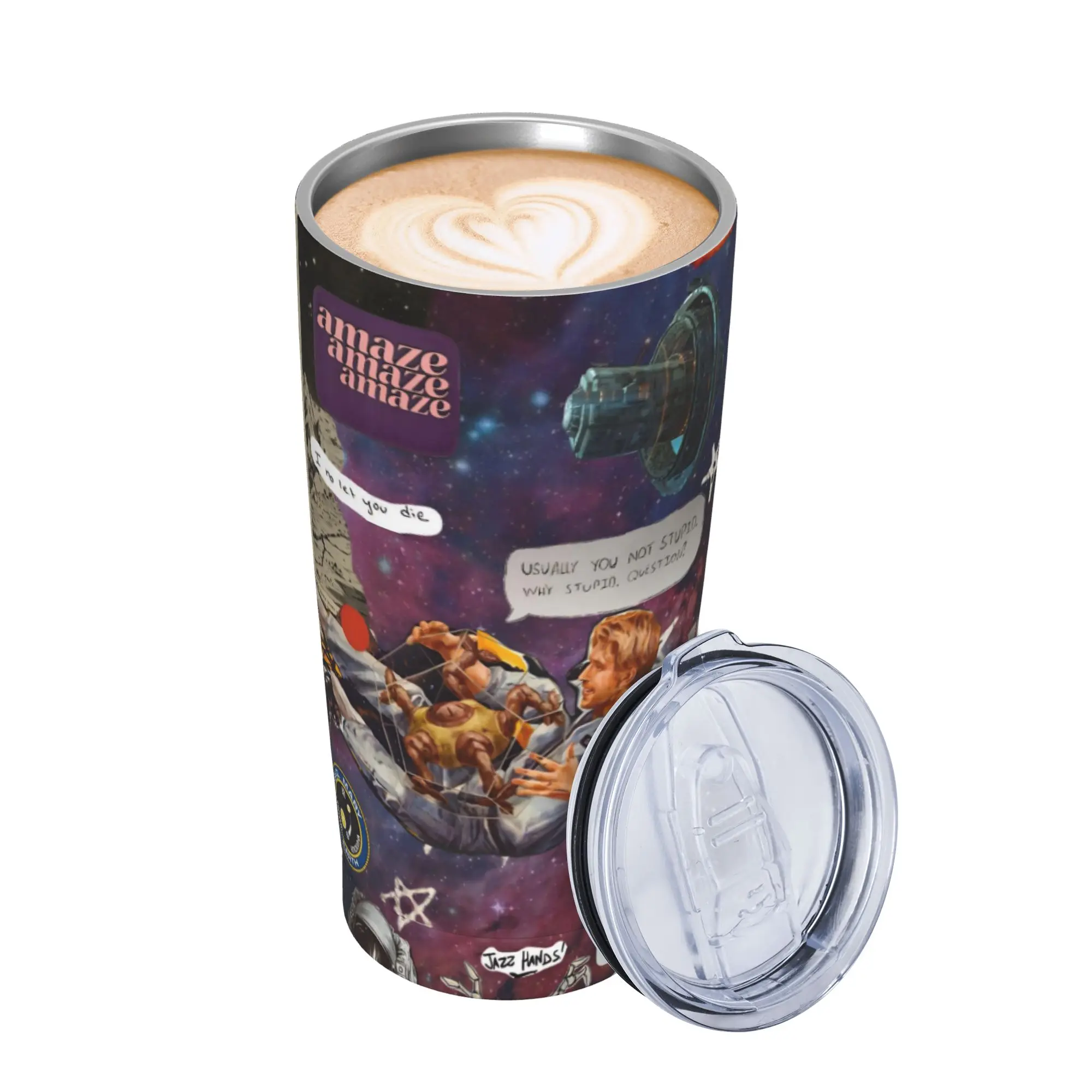 Project Hail Mary Movie 2026 Tumbler Vacuum Insulated  Thermal Cup Stainless Steel Outdoor Mugs Water Bottle 20oz