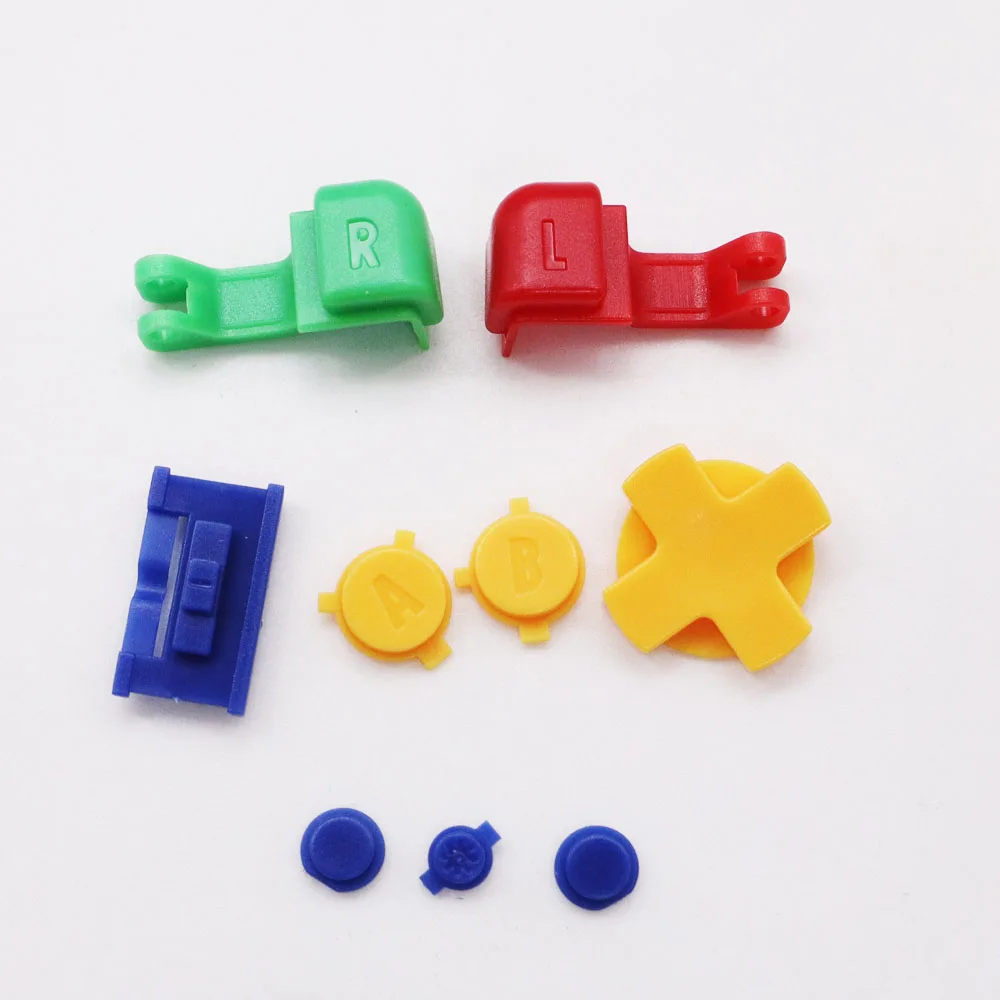 Colorful GBA SP High Quality Button Direction Key Operation Key AB Key Cross Key D-Pad For GameBoy Advance SP Console