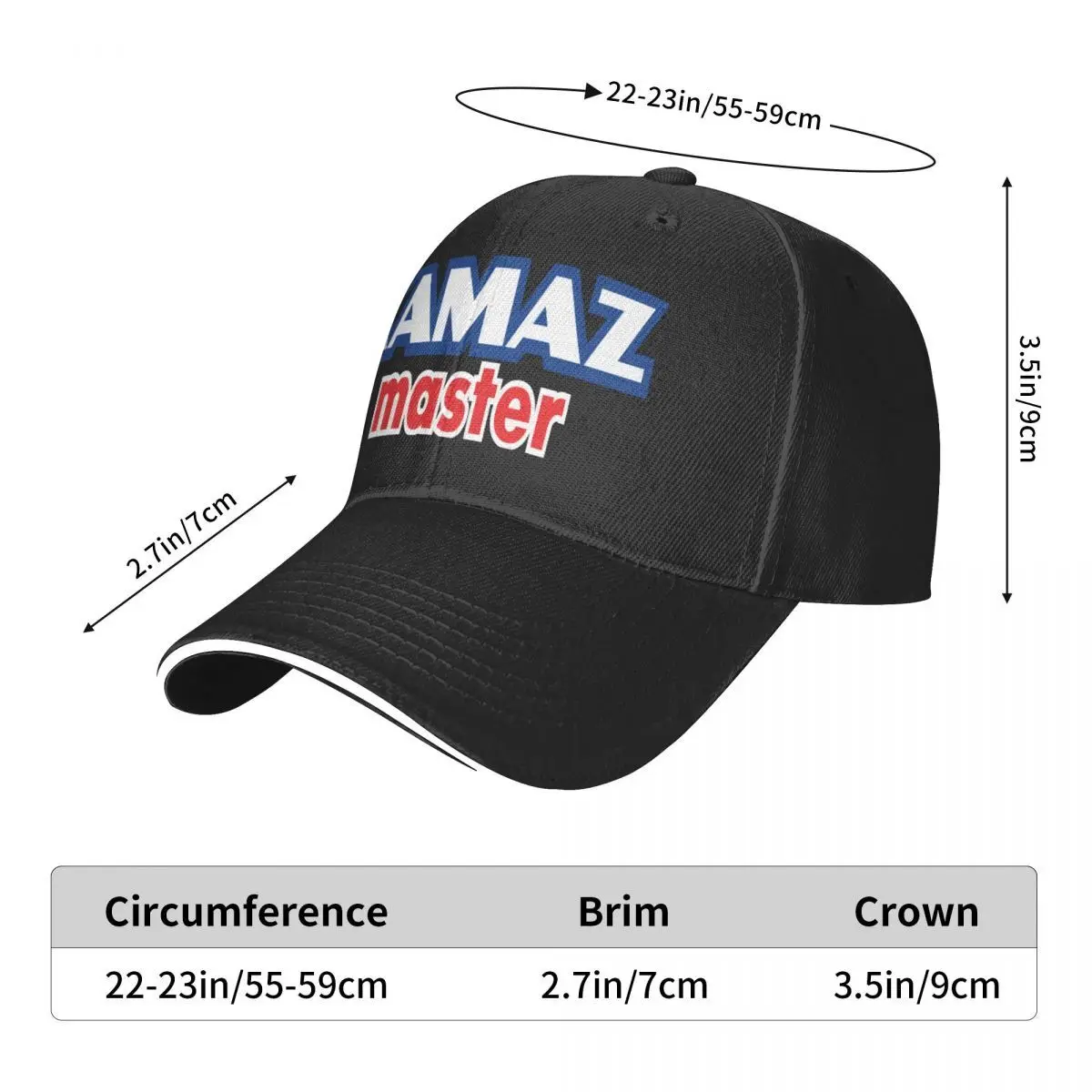 Casquette de Baseball avec Logo Kamaz pour Homme et Femme, Accessoire d'Été, 1719, 2024