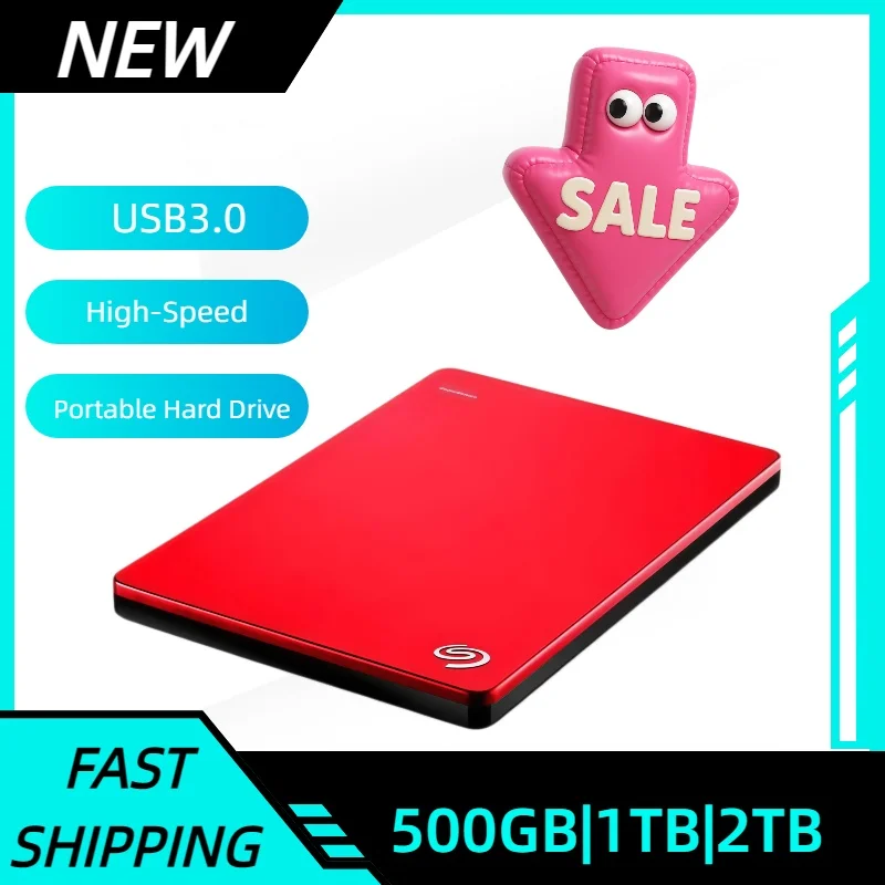 

OEM For Seagate Portable Hard Drive External Hard Disk Backup Plus Slim USB 3.0 DASKA HDD 2.5Inch Portable External Data Storage