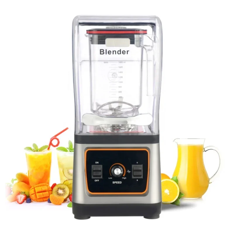 Professional High Speed Kitchen Smoothie Juice Mixer Commercial Food Blender Electric Juicer Machine