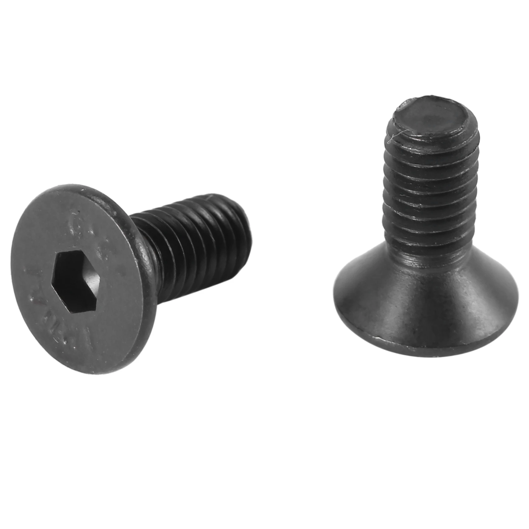 A99I-8Pcs MTB Bike Lock Shoe Cleat Mounting Screw For Shimano SPD Self-Locking Pedal Lock Steel Black view 5