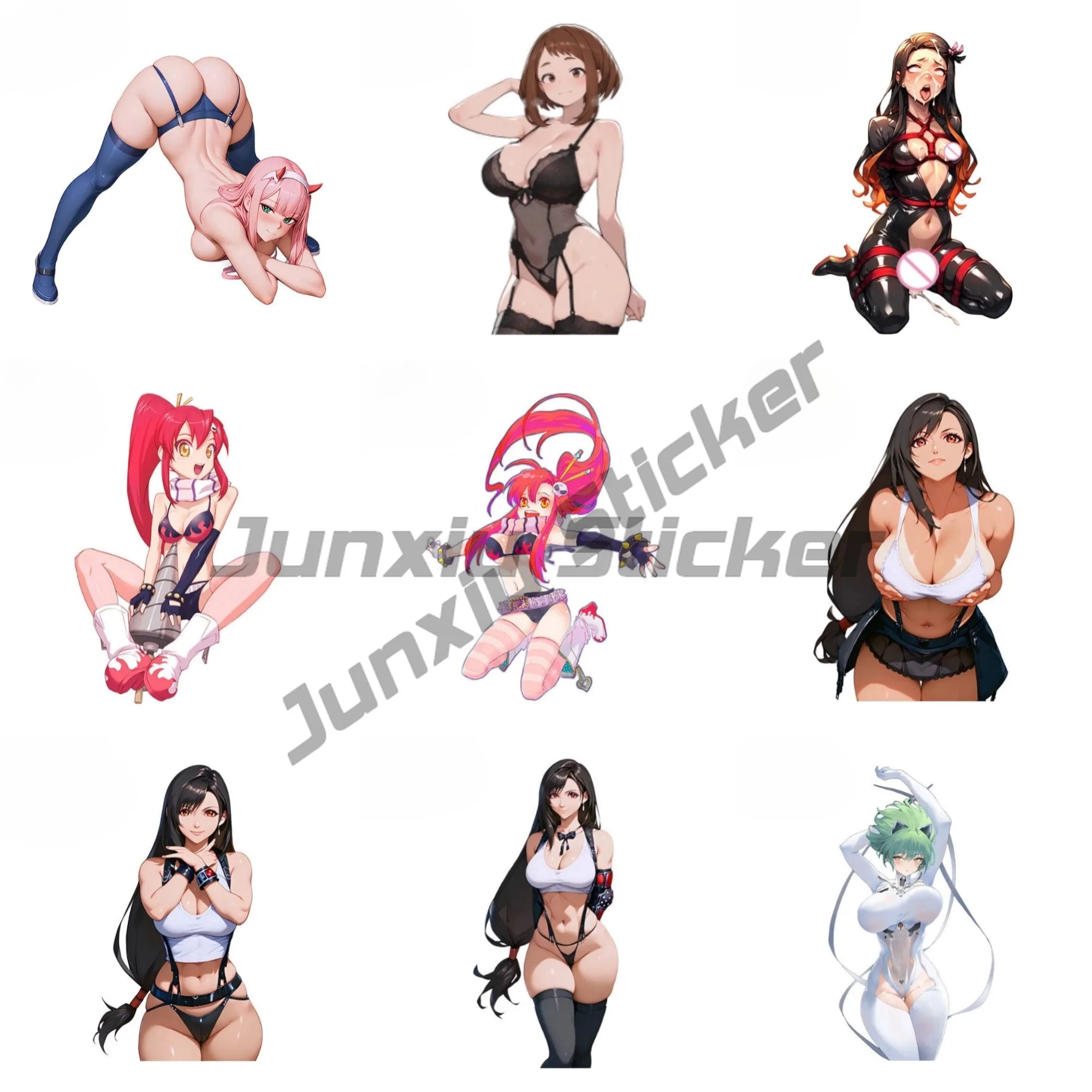 

NSFW Anime Car Stickers Tank Top Vinyl Stickers