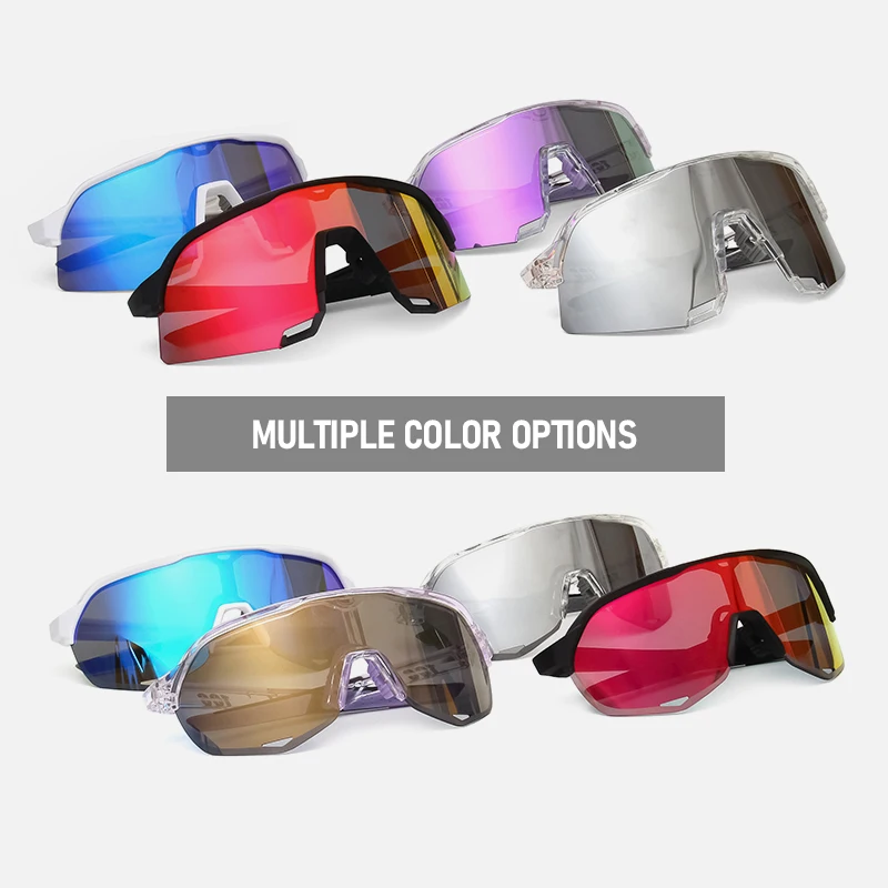 100 Cycling Glasses Outdoor Sports Bicycle Sunglasses UV400 Men MTB Cycling Glasses Women Road Bike Sunglasses