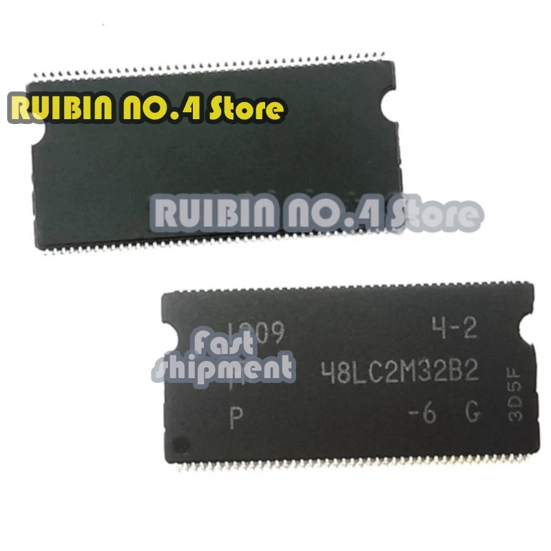 10pcs/lot MT48LC2M32B2P-6G flash memory chips