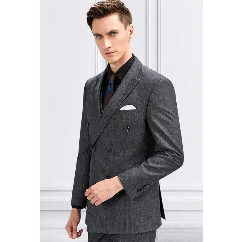 

7238-T-New business two-button formal suit