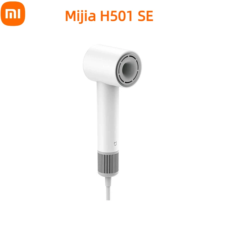 

Фен Xiaomi Mijia H501 SE 220В, скорость ветра 62 м/с, уход за волосами с отрицательными ионами, 110 000 об/мин, профессиональная сушка, версия для КНР 220В