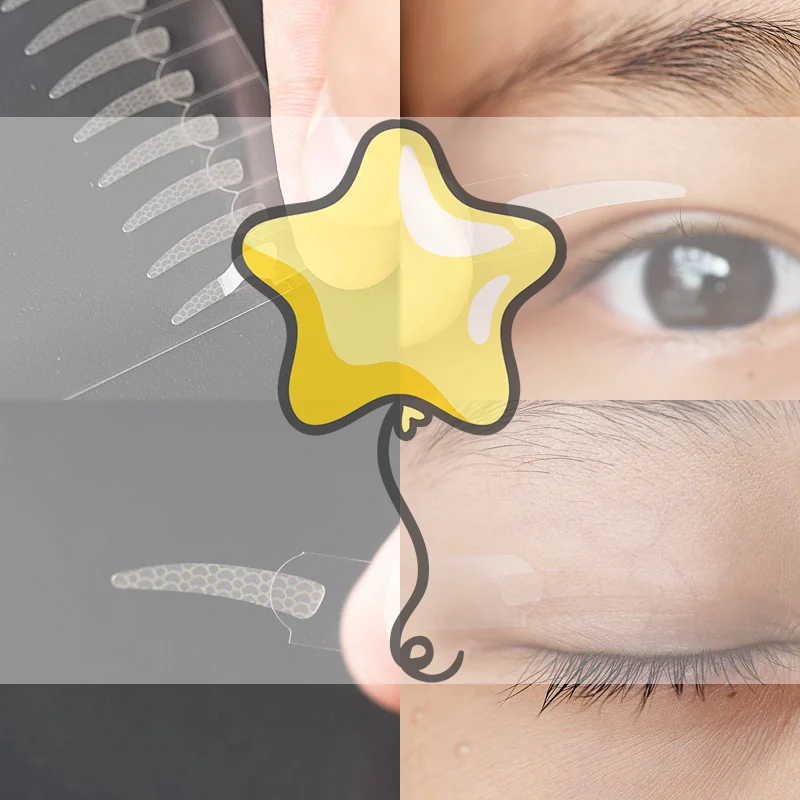 32 Stück/Blatt Doppeltes Augenlidband Ultra Stay Beautiful Eyes Invisible Waterproof Eye Big Eyes Makeup Tools Anfängerfreundlich