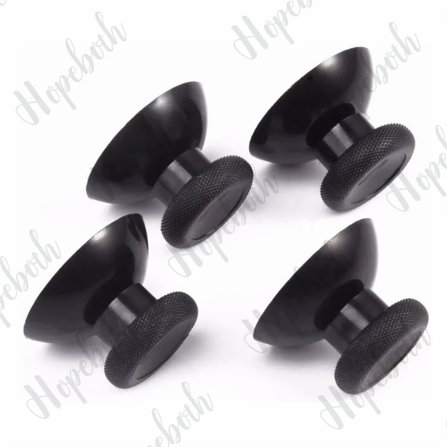 Substituição analógica Thumb Stick para Xbox Controller, Silicone preto, Thumbstick Grips, Caps Set, 10-50Pcs