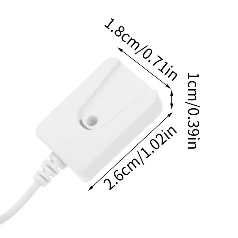 Remote Cord Cable Wall-Mount Retractable Remote Holder Rapid Adsorption Adjustable Cord For Bedside Couch Bedroom Sofa