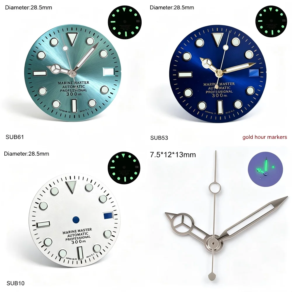 Luminous Dial Face - Quadrante con logo S da 28,5
