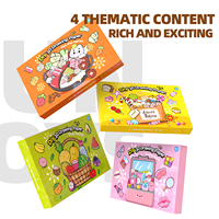 3D Foam DIY Squishy Kit for Kids, Parent-Child Interactive Toy, Fruit and Dessert Series Shapes