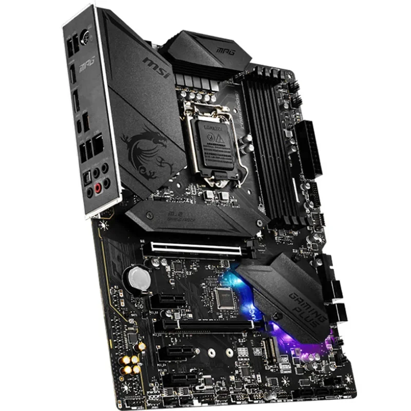 اللوحة الأم MSI Z490 GAMING PLUS LGA 1200 Intel Z490 SATA 6 جيجابايت/ثانية ATX Intel