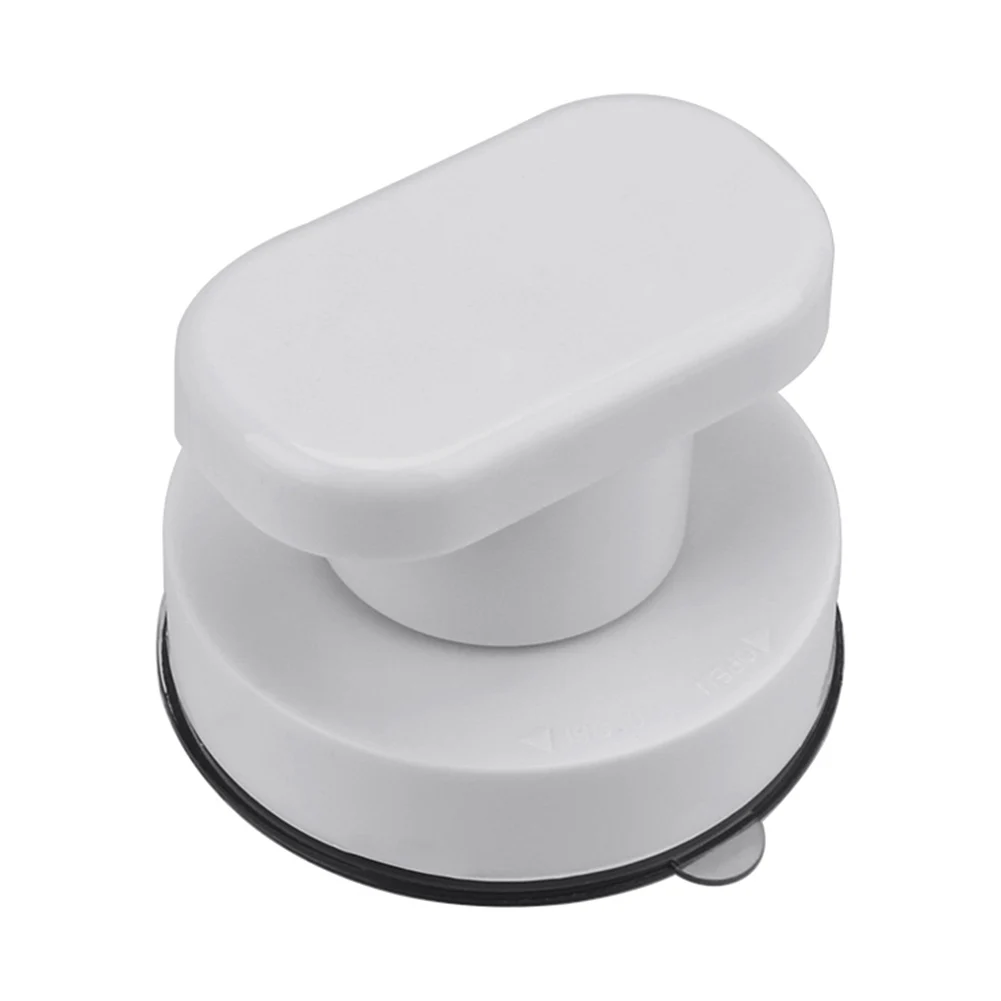 Grab Handle Grip Puller with Suction Cup for Bathroom Kitchen Glass Doors Mirrors and Tiles No Drilling Required