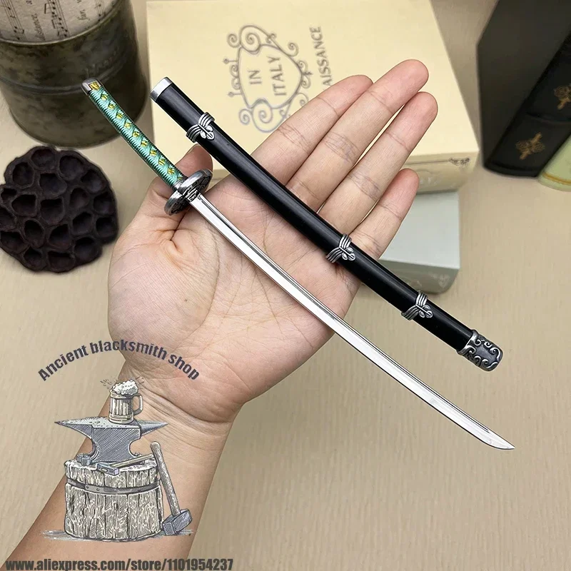 26cm Sekiro:Shadows Die Twice Game Replica Kusabimaru Katana Metal Weapon Model Wolf 1:6 Action Figure Accessory Collectible Toy