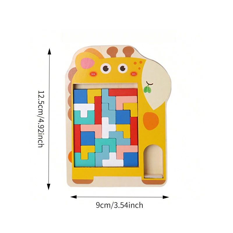 Mini Little Deer 26-teiliges Baustein-Puzzle-Brettspiele, Teenager-Geschenk, DIY-Formspiele