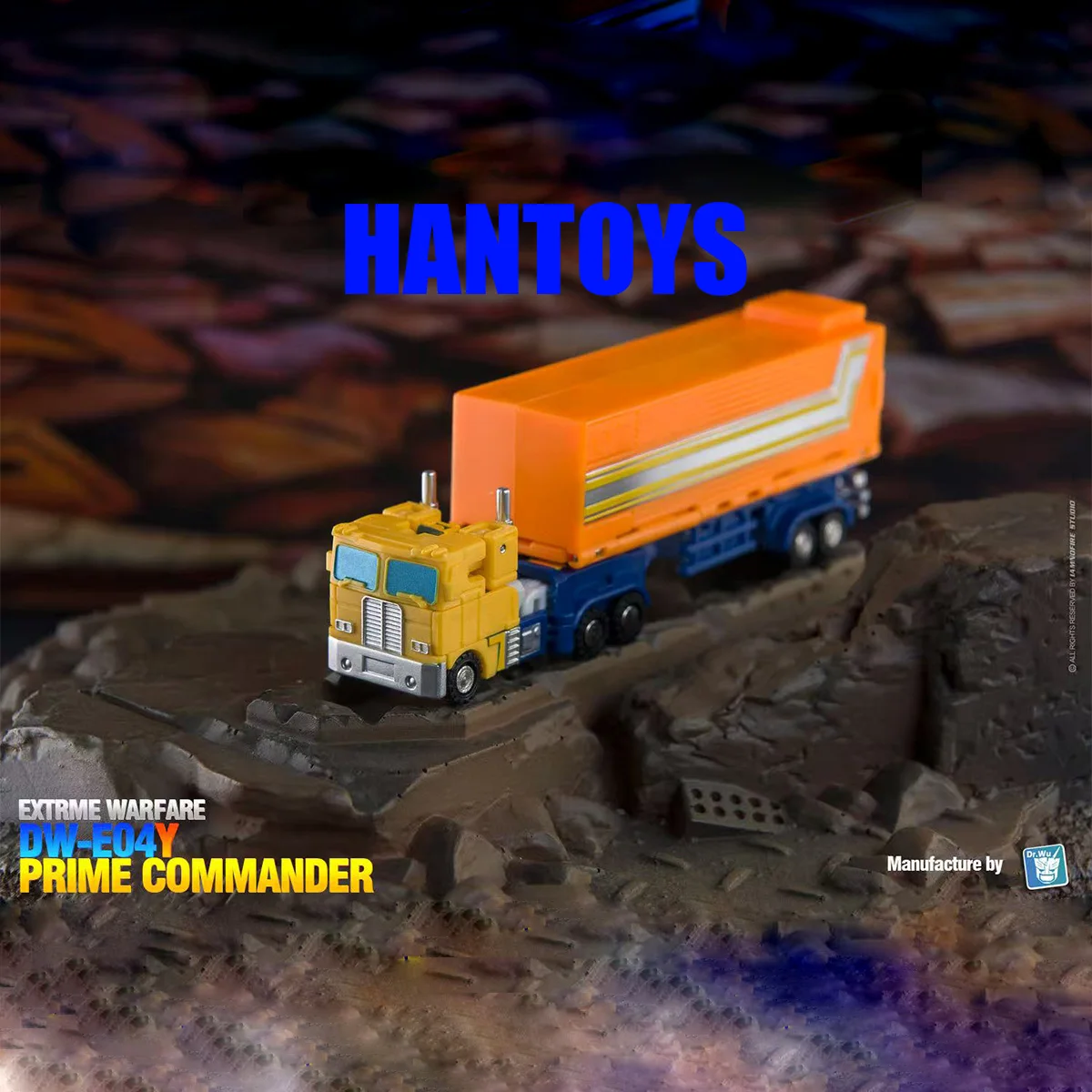 [Beschikbaar in SEP/OCT] Transformatie Dr. Wu DW-E04Y DWE04Y Mini Schaal O.P Commander Sentinel Action Figure Model robot