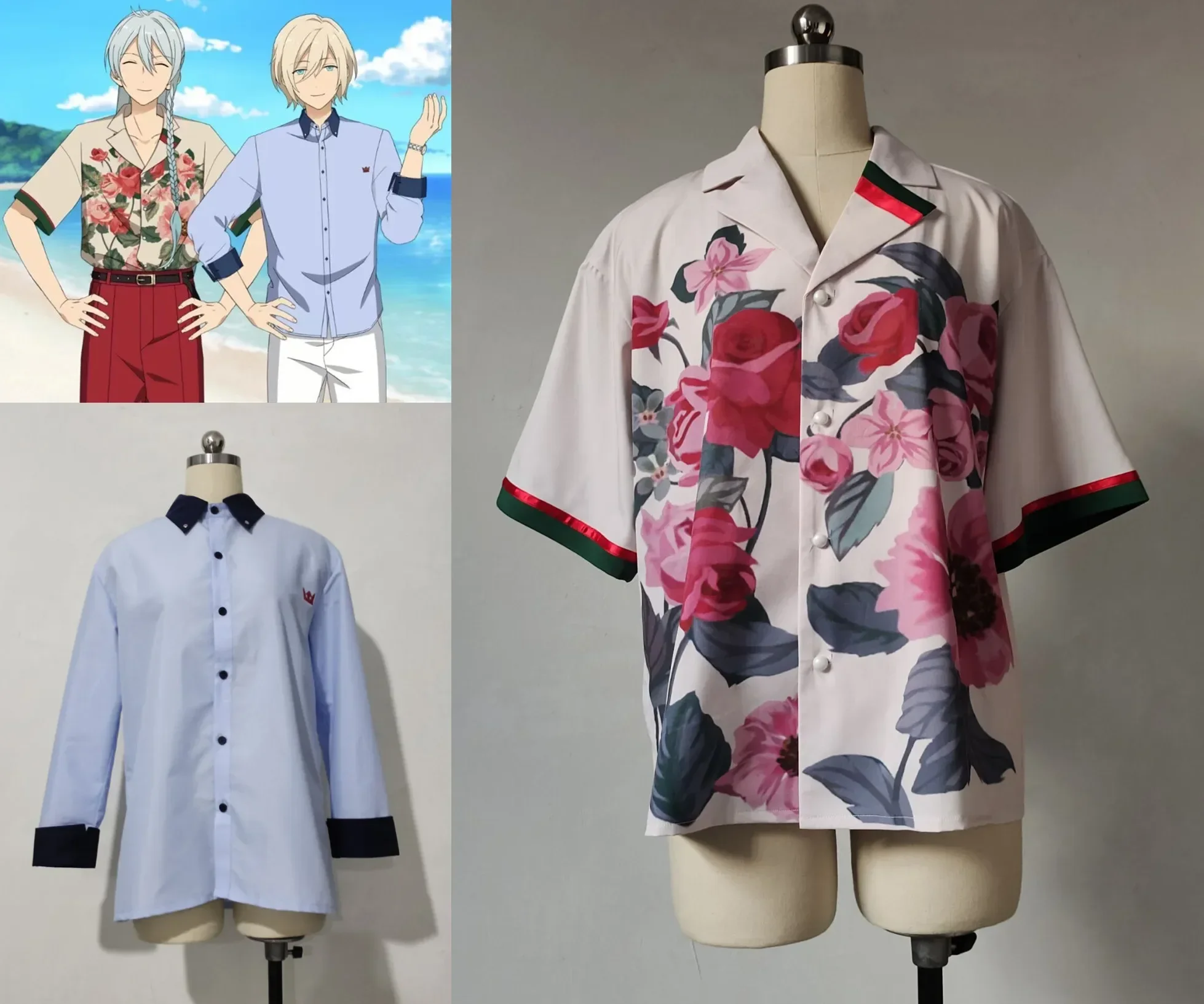 Ensemble Stars Hibiki Wataru Tenshouin Eichi Shirt Cosplay costume