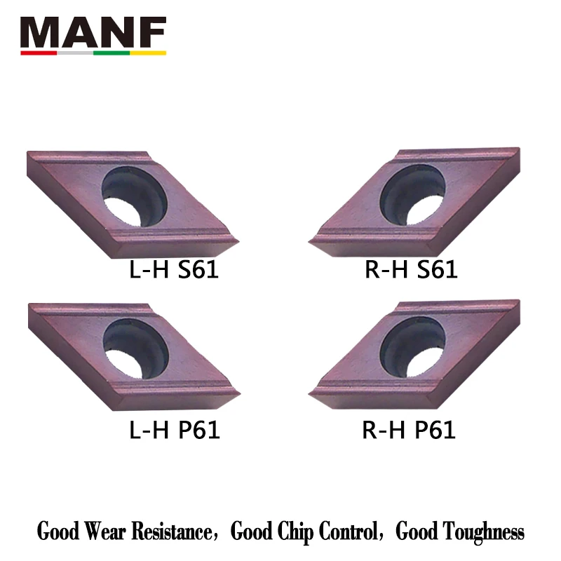 

MANF DCGT070201R-H Turning Tools Carbide Steel Knife Knife Tool Mini Lathe Machine Metal Cutter Boring Cutter Holder SDJCR-1010h