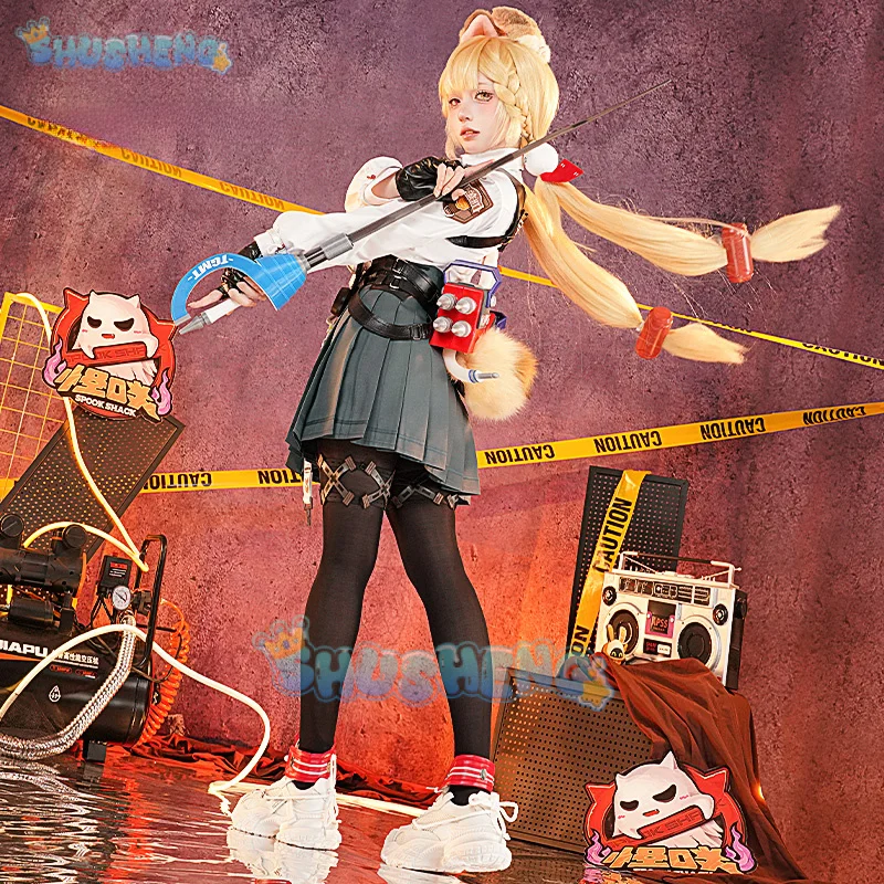 

Game Zenless Zone Zero Alice Thymefield Cosplay Costume Uniform Halloween Carnival Party Christmas Play Role Clothes Clothing